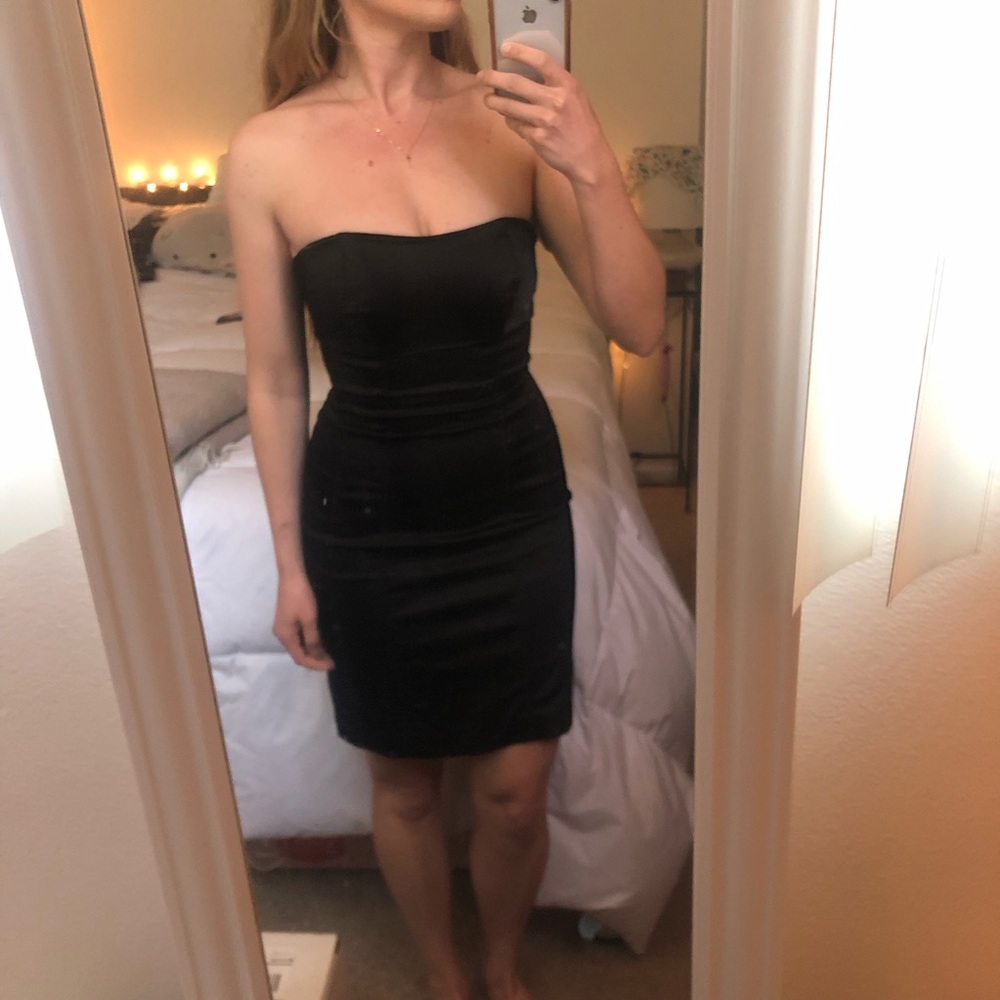 Black Bebe Mini Dress